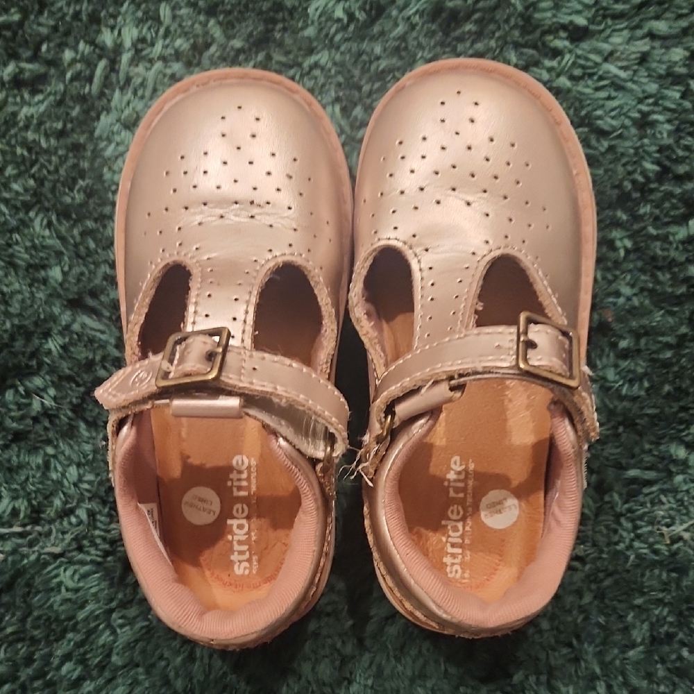 Stride Rite Blush Baby Walker Shoes